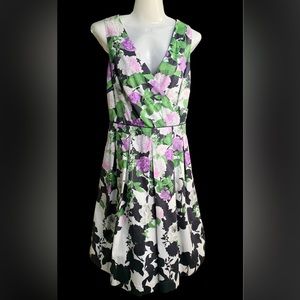 TALBOTS Floral Dress, Oprah Magazine Collection, 2P.